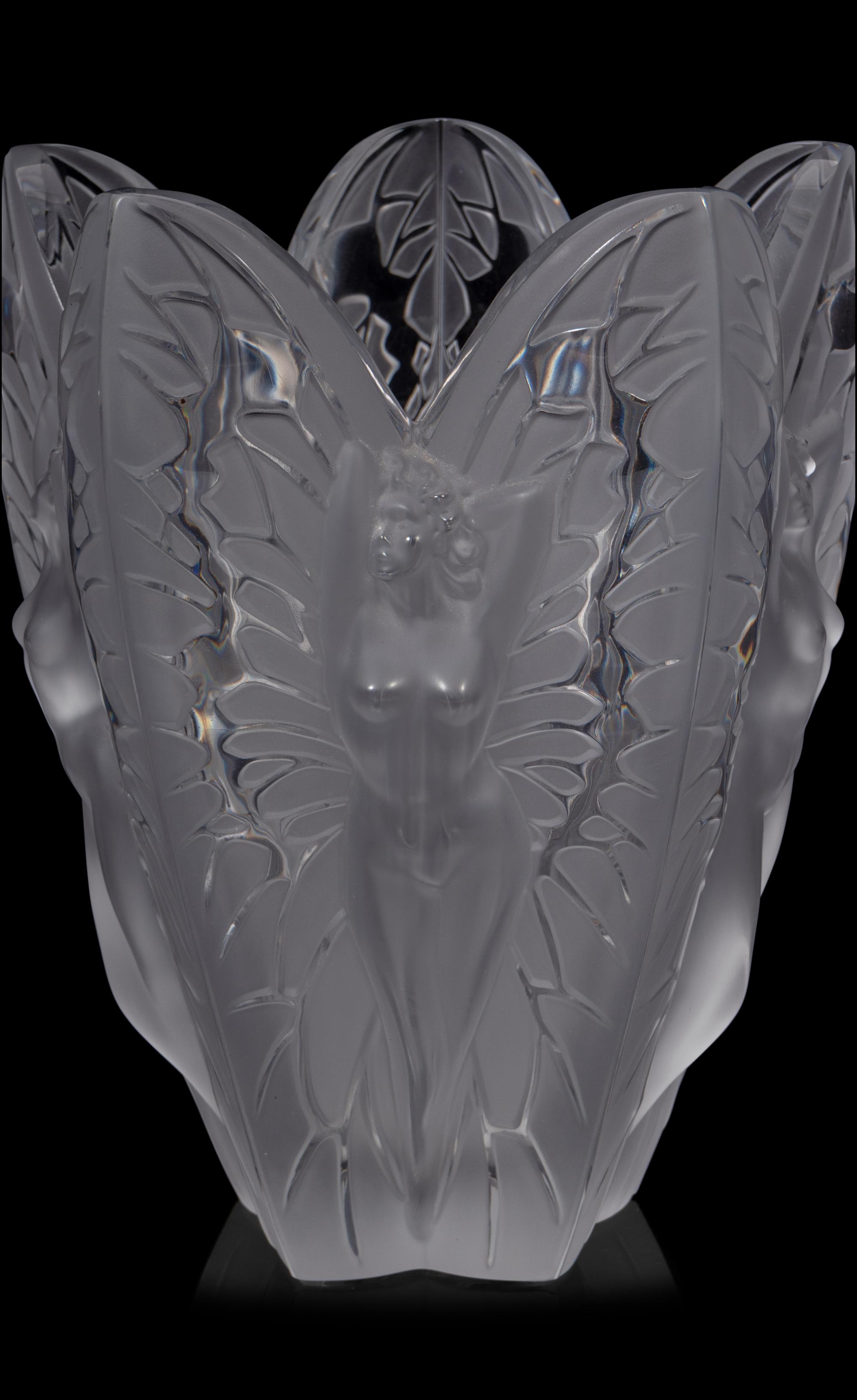 A Lalique Chrysalide Vase