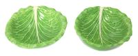 A Pair of Dodie Thayer Lettuce Ware Bowls Diameter 5 1/2 inches. — 20TH CENTURY
