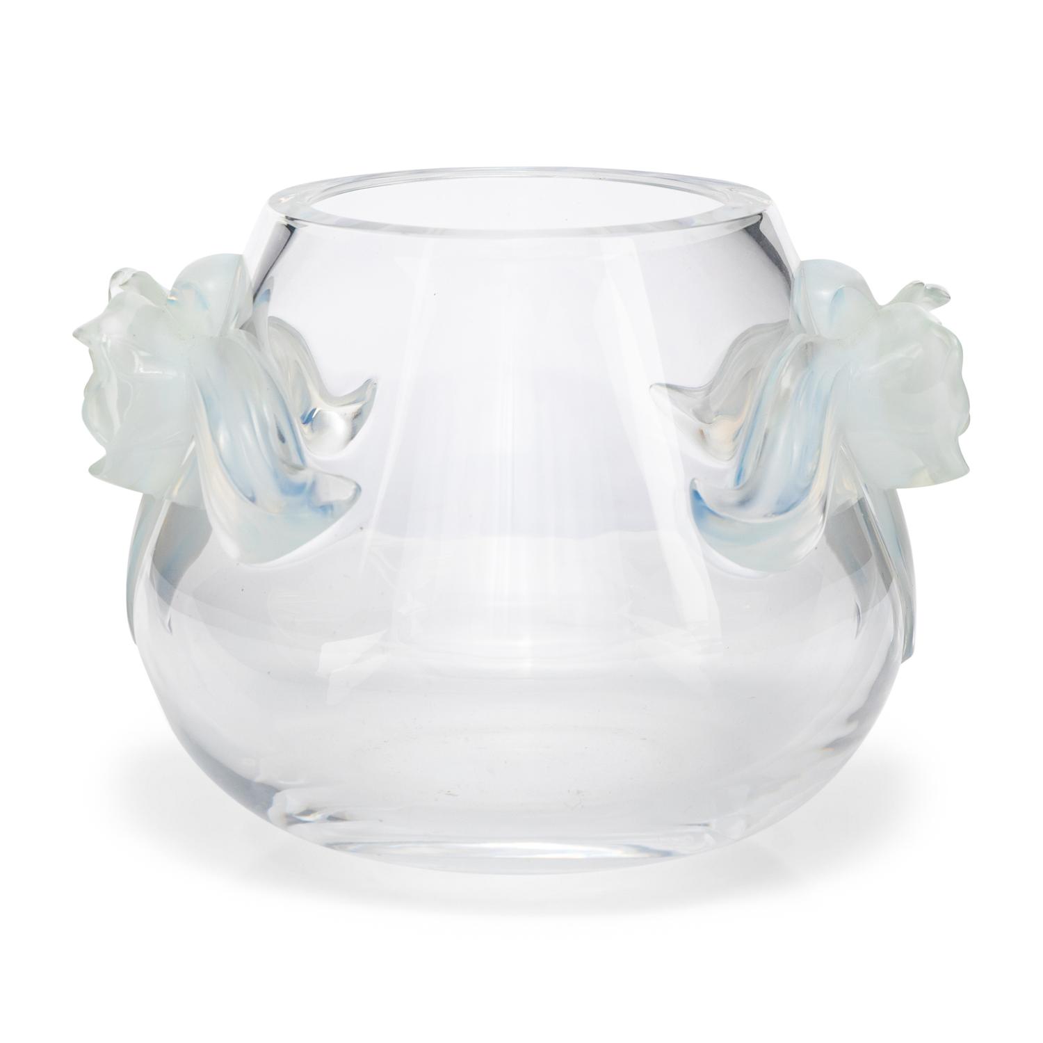 A Lalique Orchidée Vase