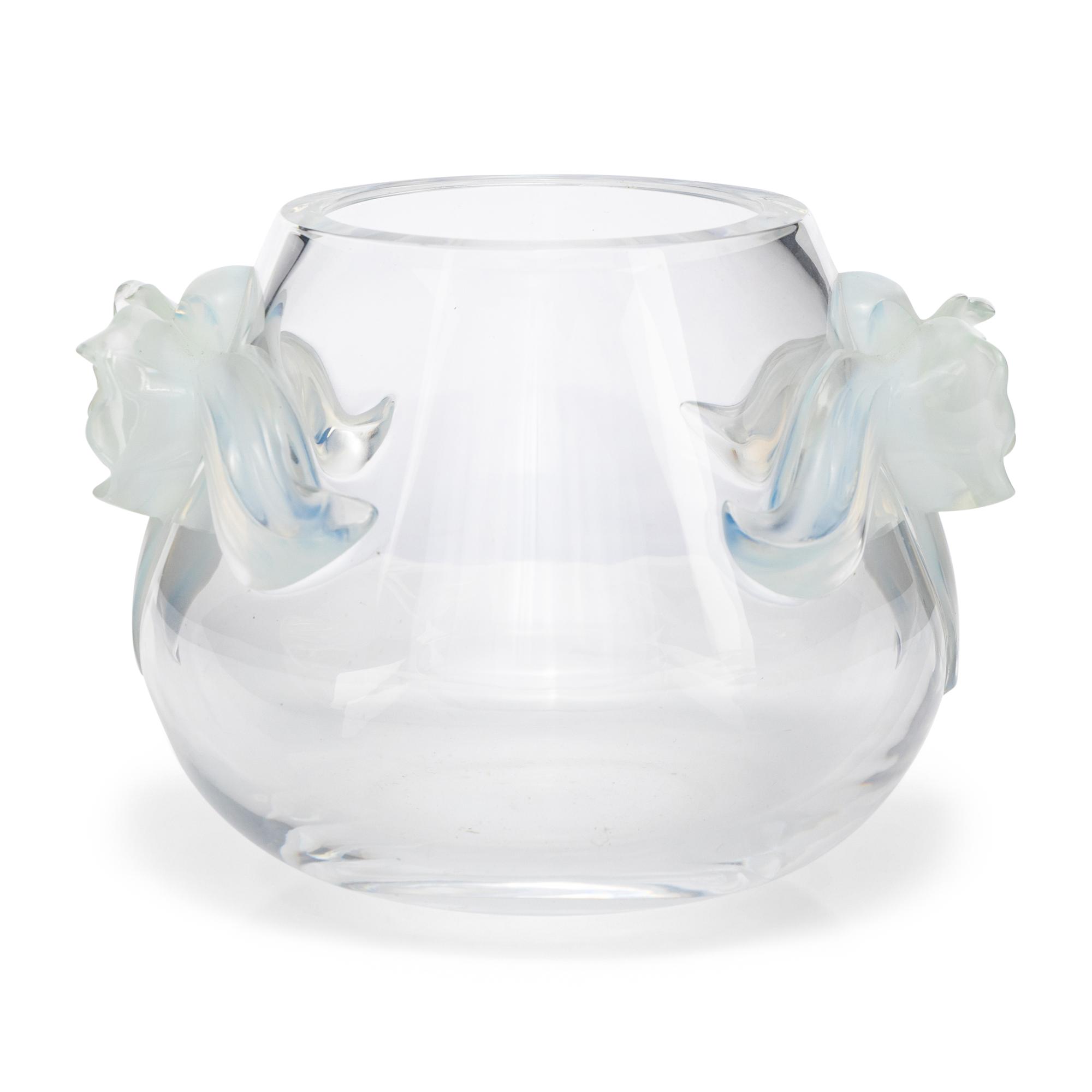 A Lalique Orchidée Vase