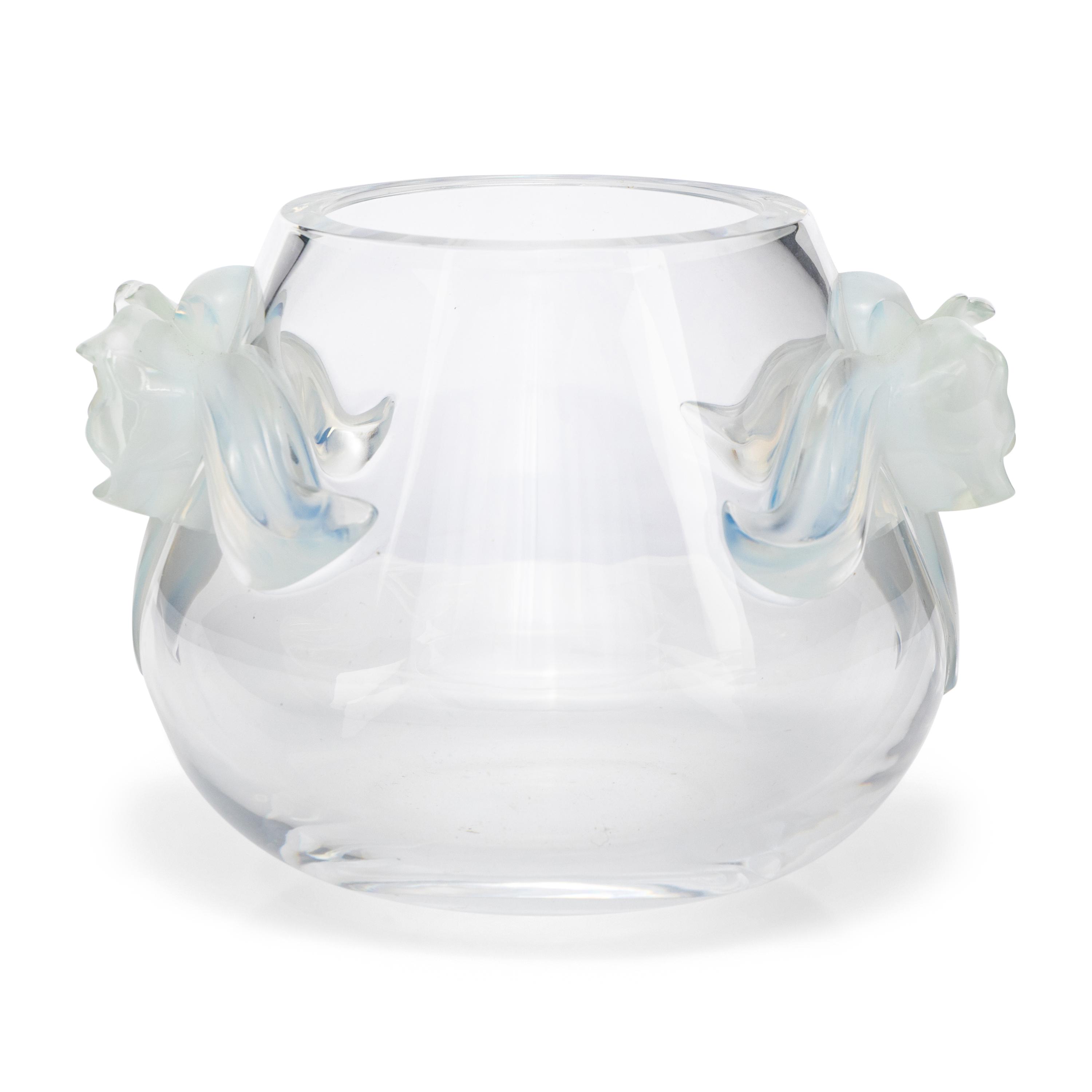 A Lalique Orchidée Vase