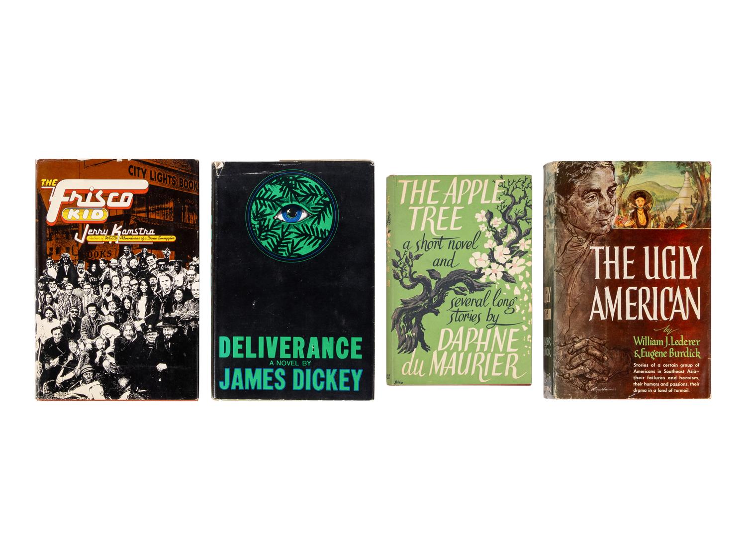 [LITERATURE IN FILM]. A group of 4 works of literature later adapted to film, ALL FIRST EDITIONS, comprising:
