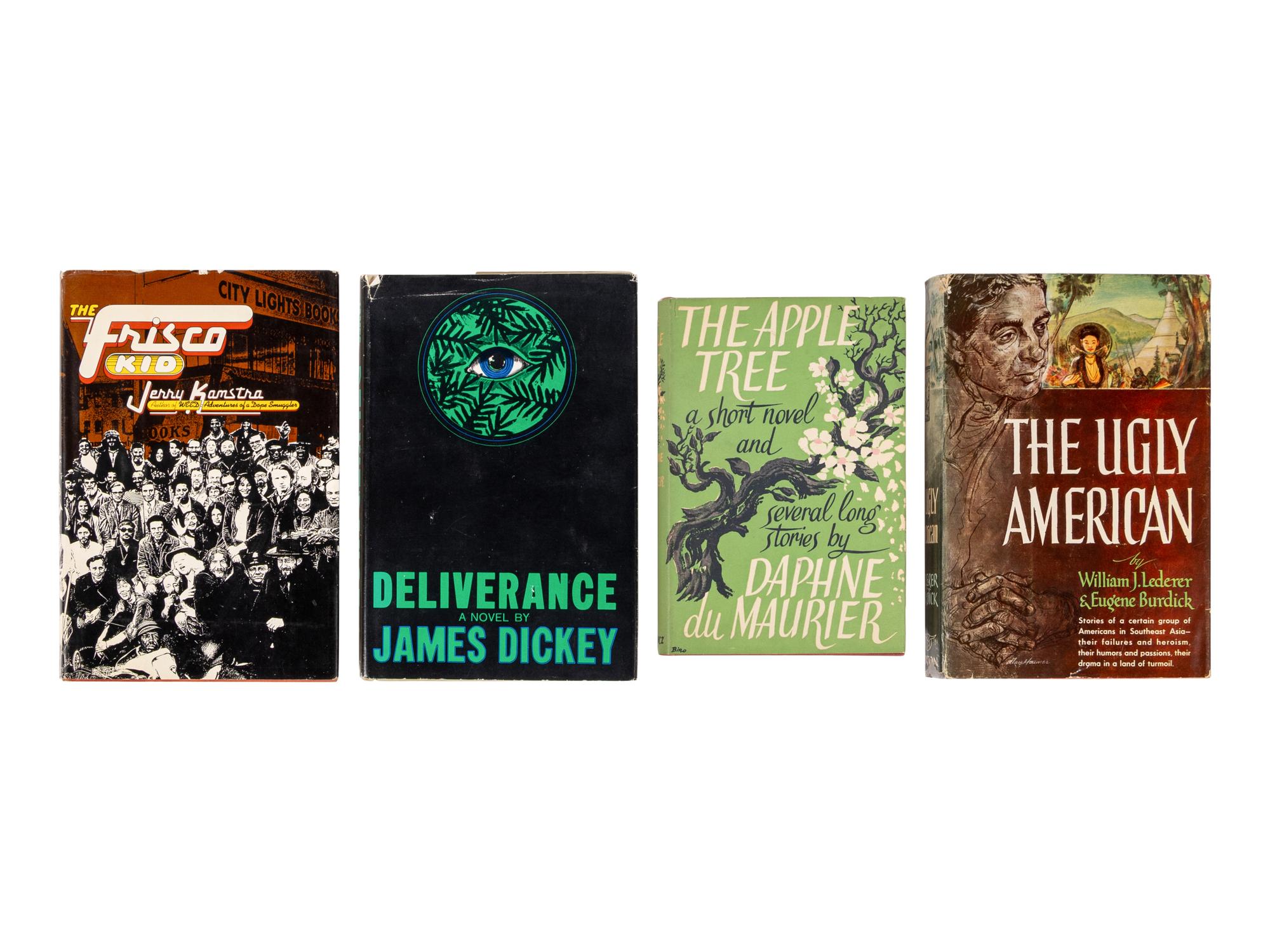 [LITERATURE IN FILM]. A group of 4 works of literature later adapted to film, ALL FIRST EDITIONS, comprising: