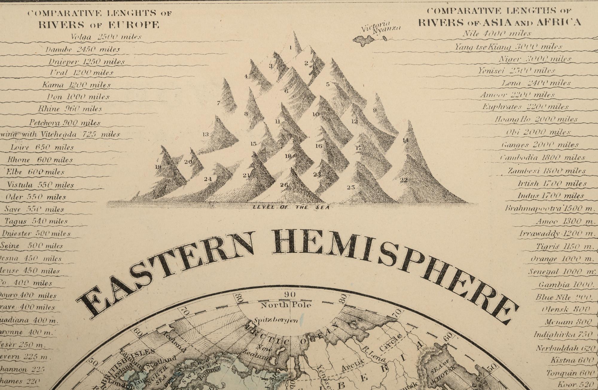 A Group of 11 19th and 20th century maps, comprising: