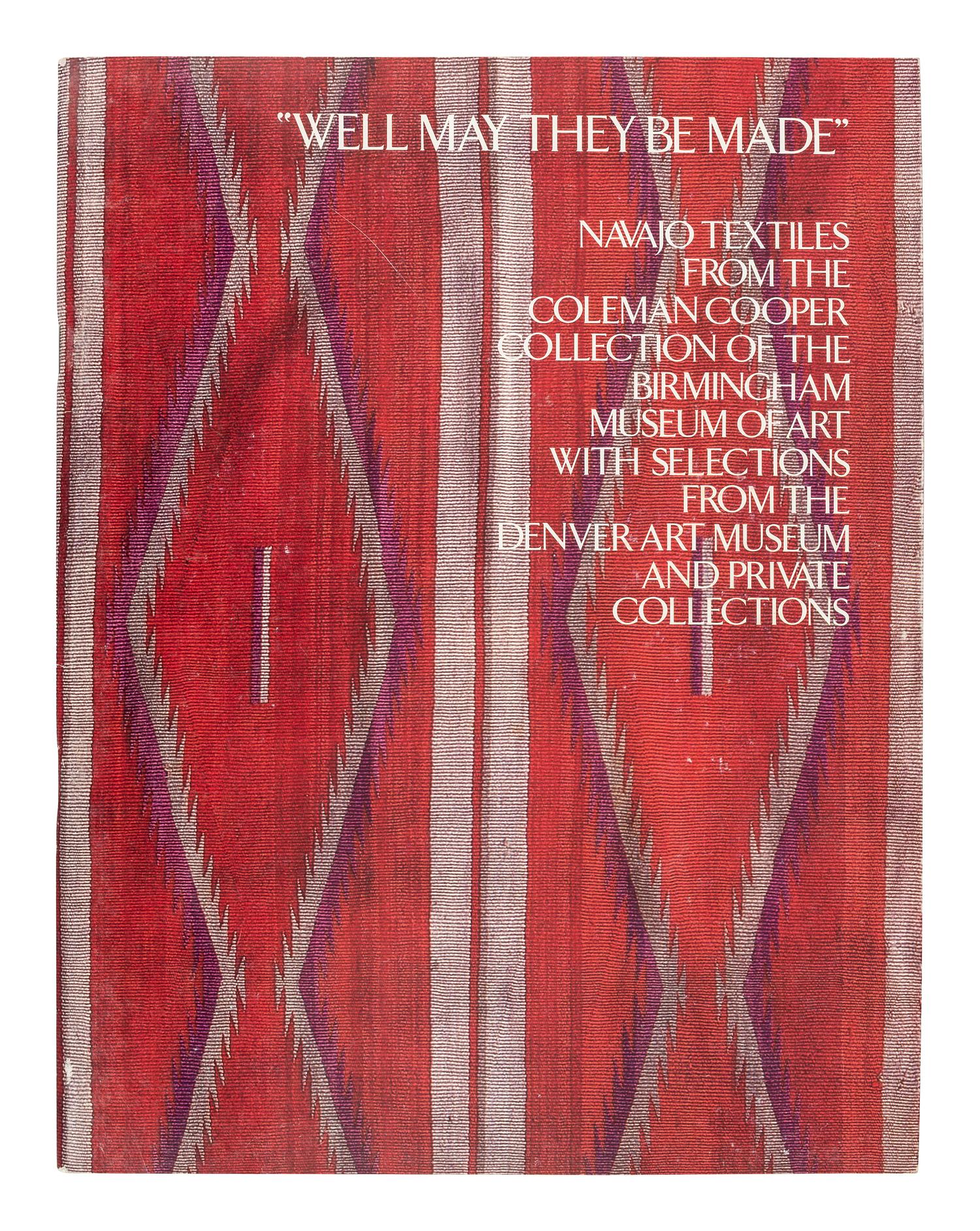 [SOUTHWEST] Books on Southwestern Textiles