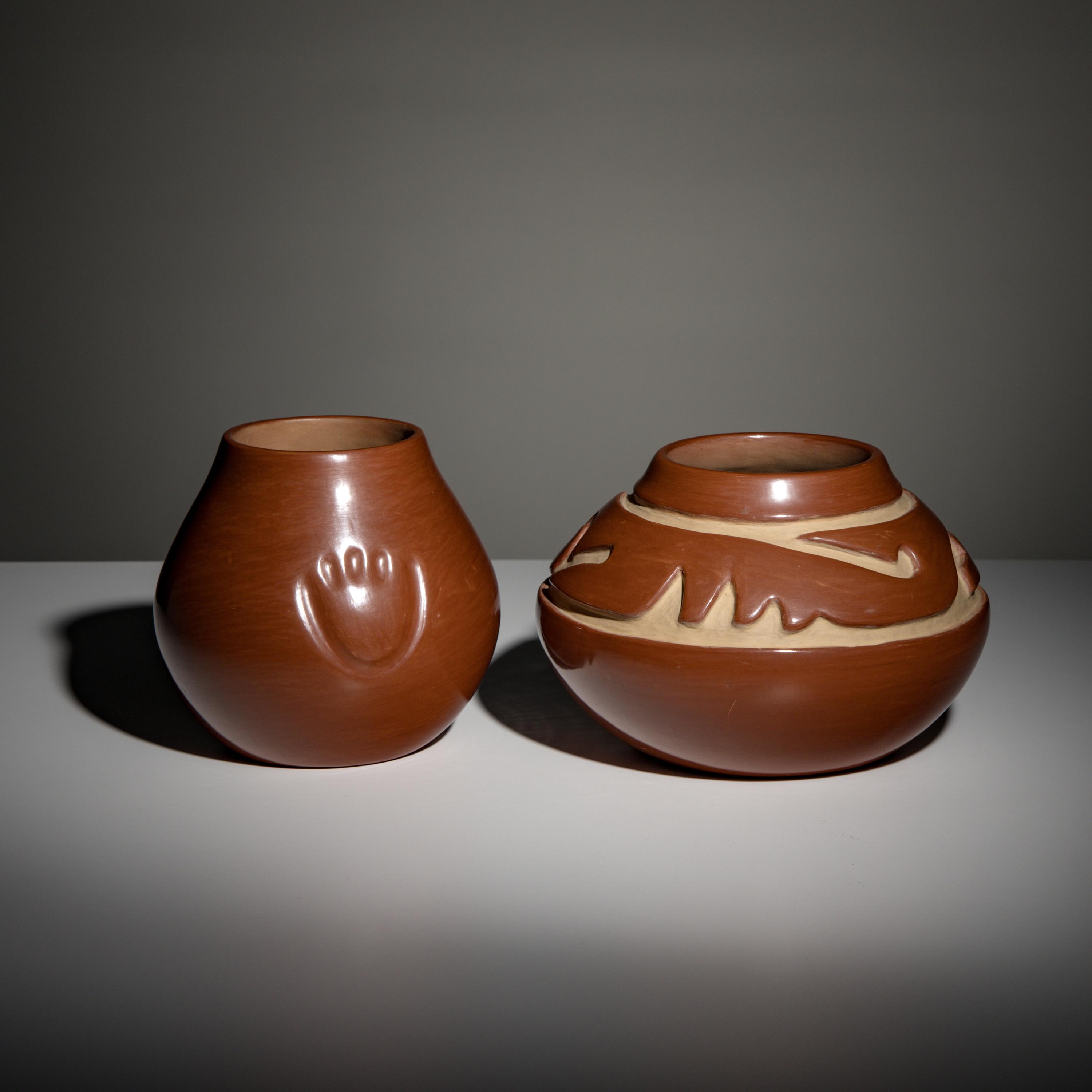 Margaret Tafoya (Santa Clara, 1904-2001) — Redware Pottery