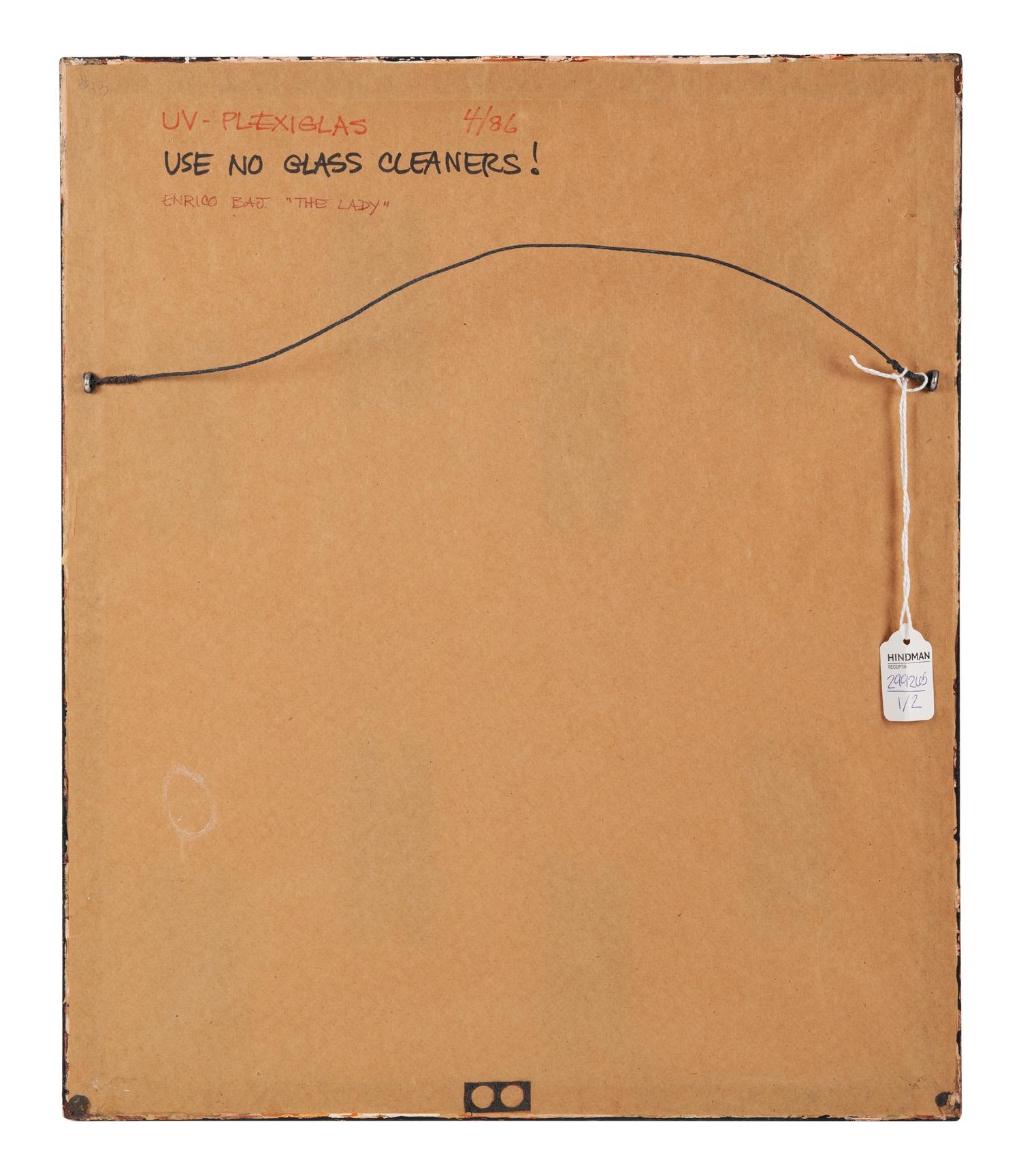 General with Mildewed Head and Lady from Dames et Généraux , 1963-1964 (a pair of works)
