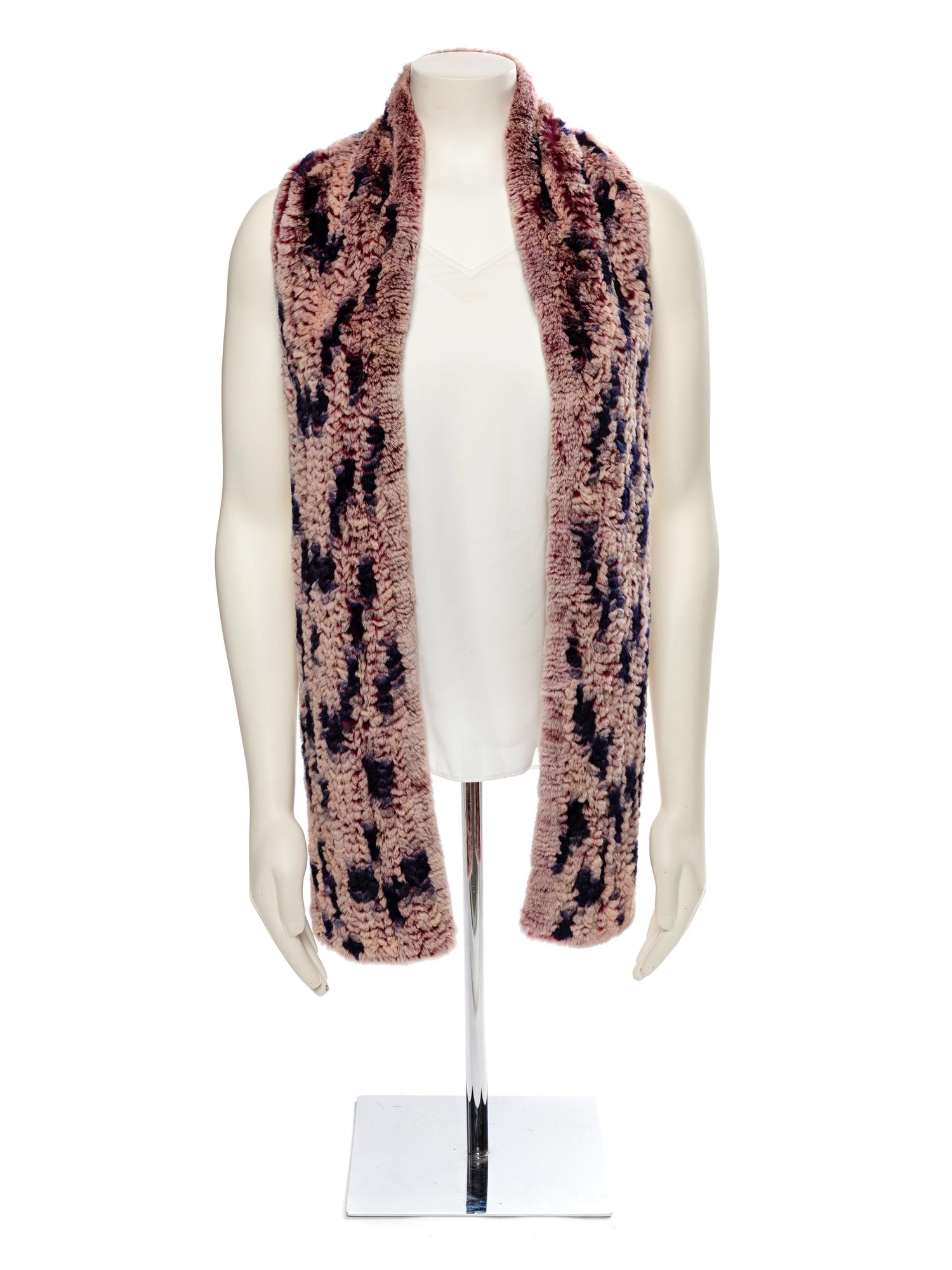 Rabbit Fur Scarf, 1990-2000s