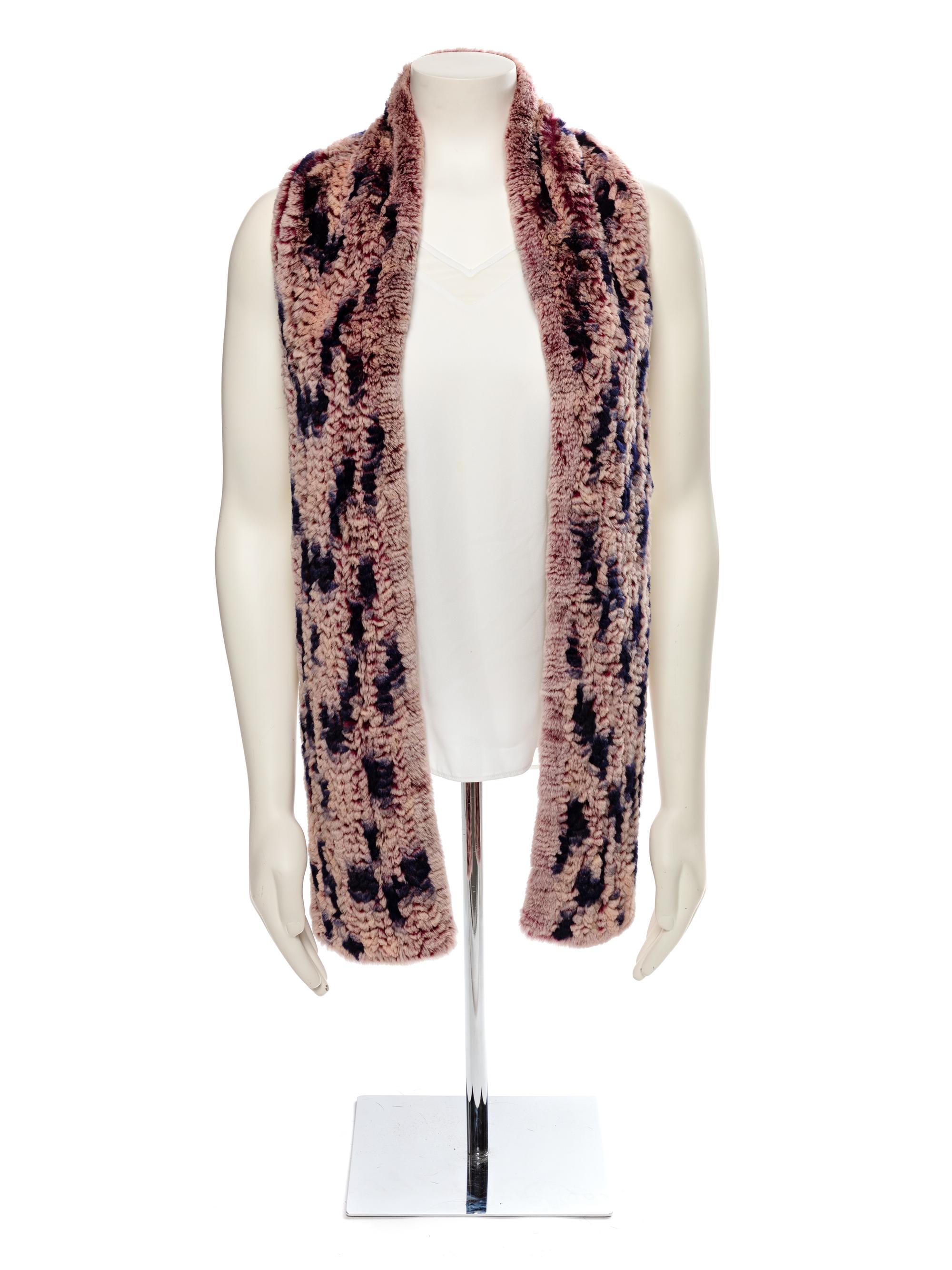 Rabbit Fur Scarf, 1990-2000s