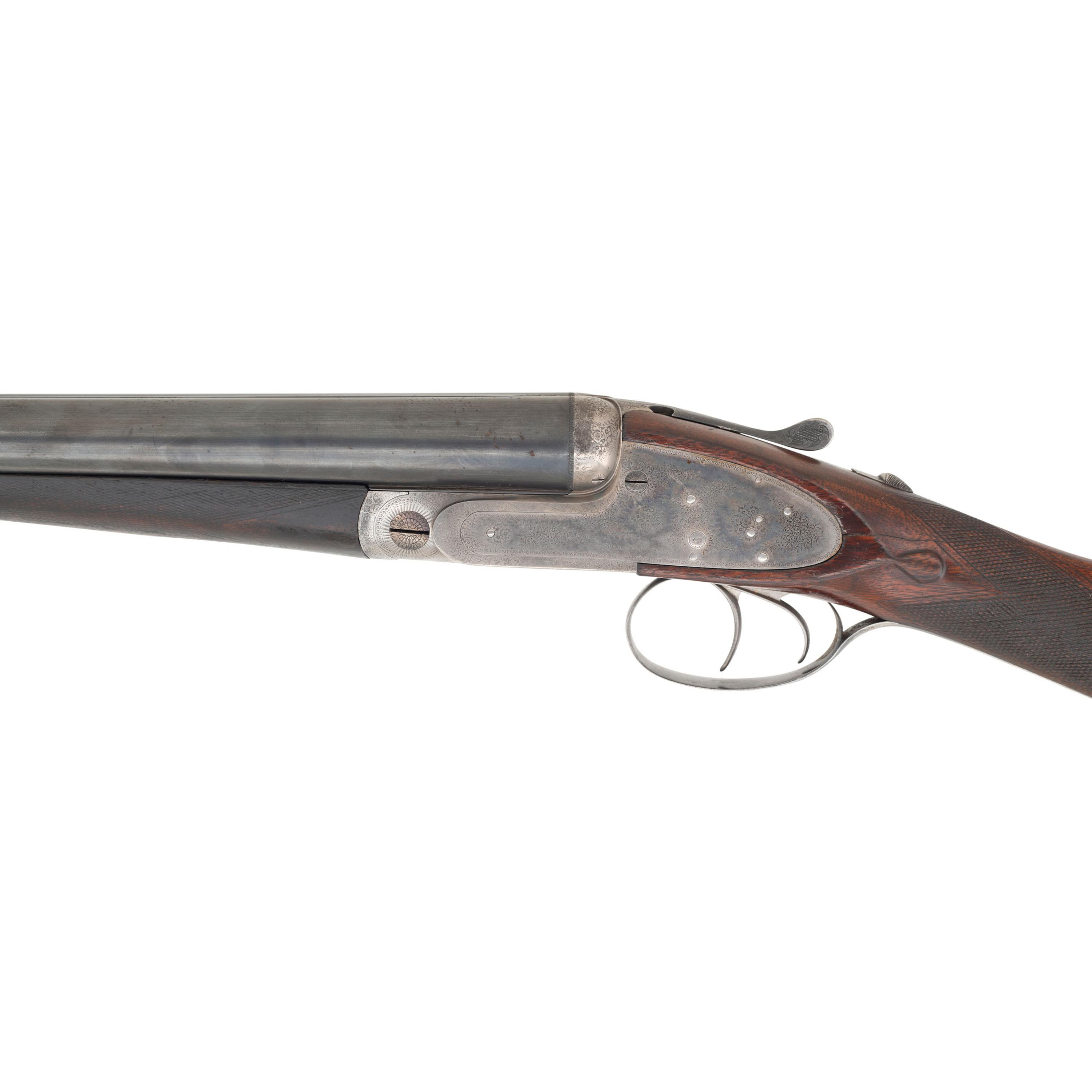 Antique James Purdey & Son Best Quality Game Gun SxS 12ga. with Matching Travel Case