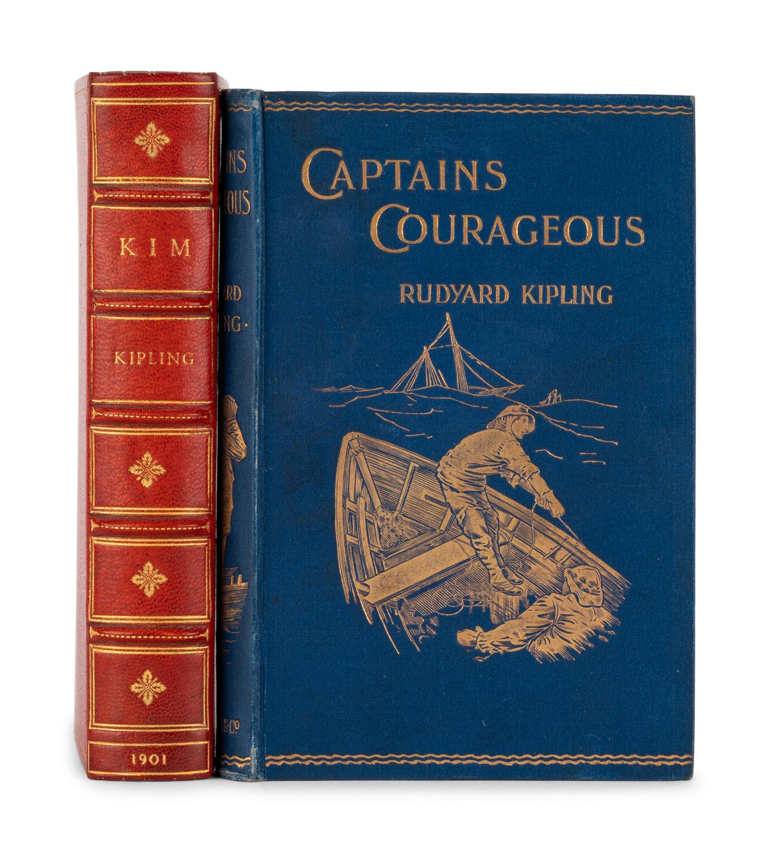 KIPLING, Joseph Rudyard (1865-1936). A group of 3 works, comprising: