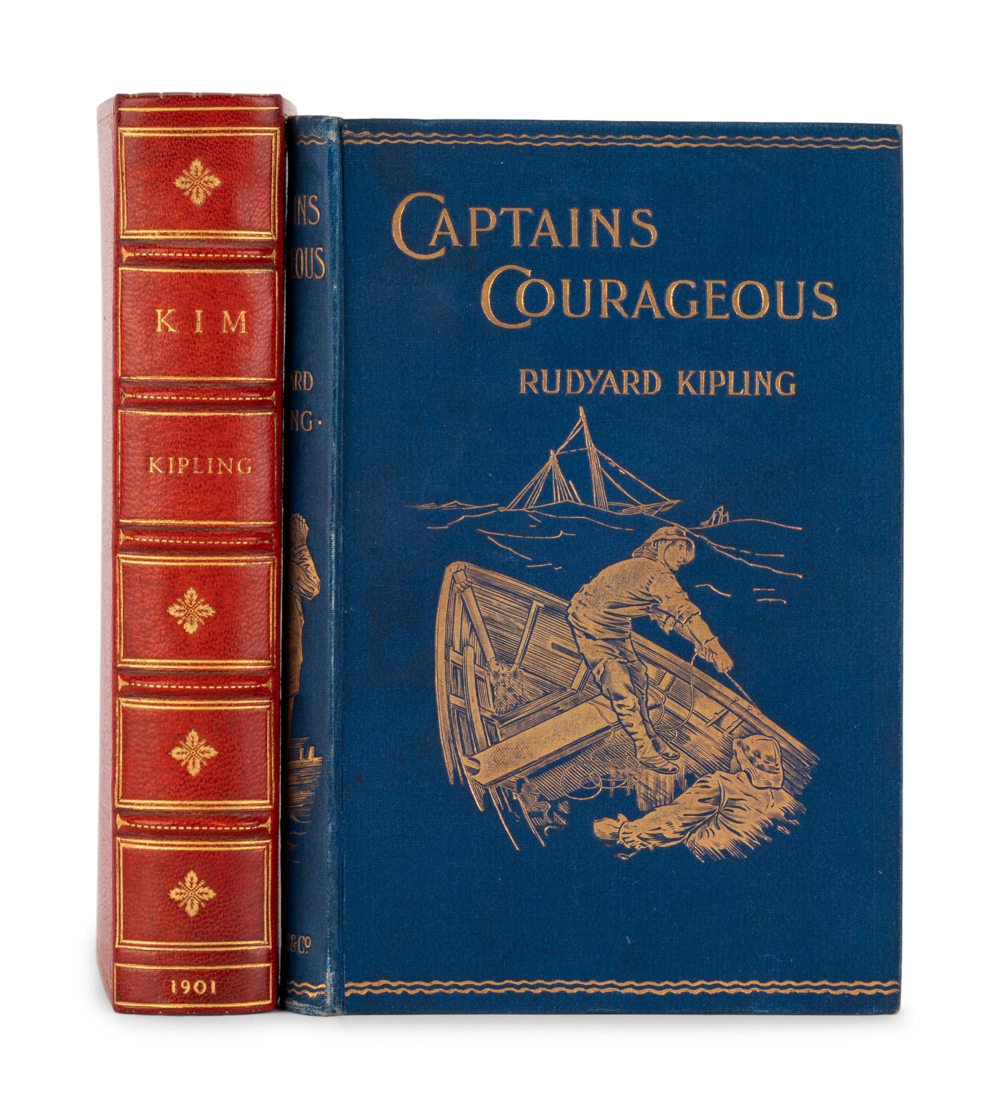 KIPLING, Joseph Rudyard (1865-1936). A group of 3 works, comprising: