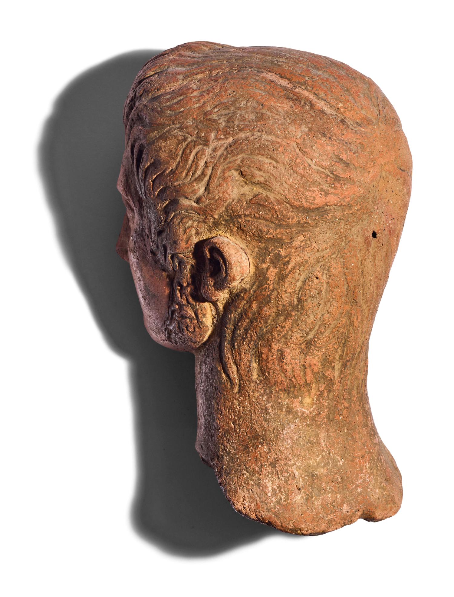 A Roman Terracotta Head