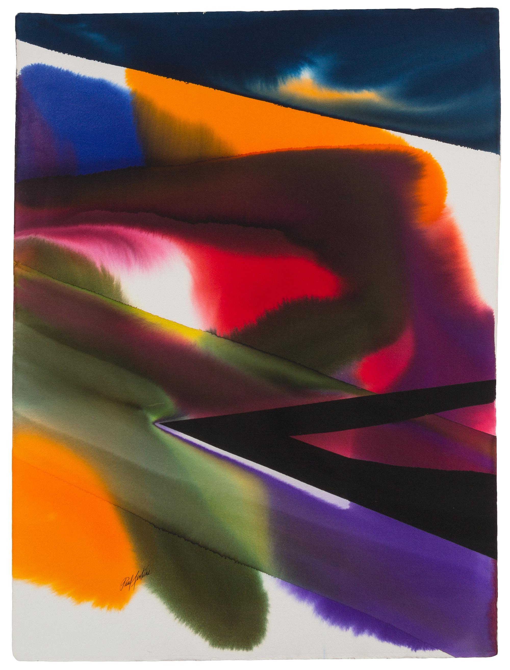 Paul Jenkins, (American, 1923-2012), Phenomena Summer Threatens, 1985