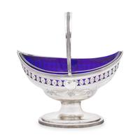 A George III Pierced Silver Sugar Basket