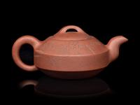 Two Chinese Yixing Zisha Pottery Teapots
