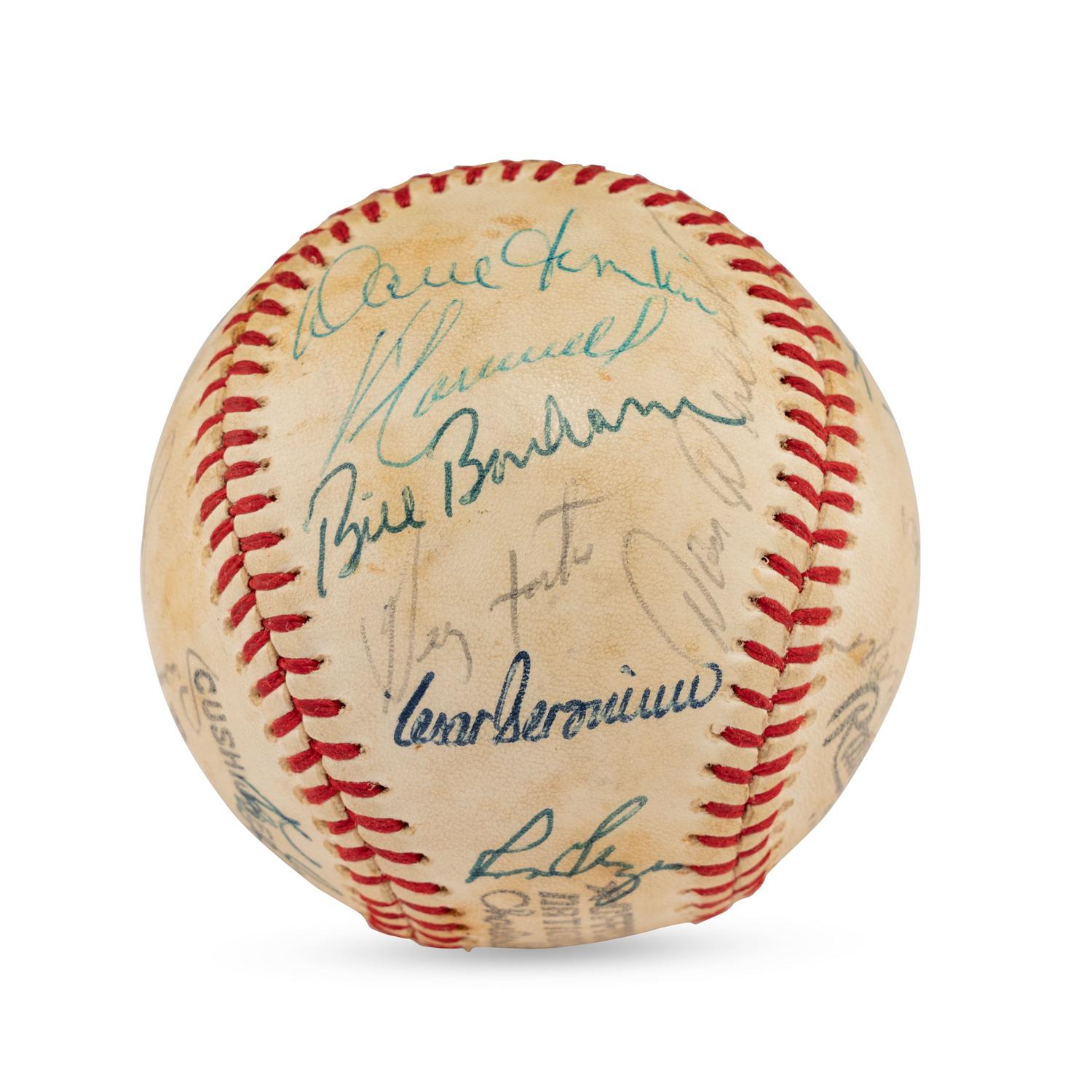 A 1978 Cincinnati Reds Team Signed Autograph Baseball