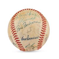 A 1978 Cincinnati Reds Team Signed Autograph Baseball