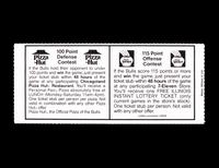A Group of 18 Chicago Bulls 1992 NBA Playoff Tickets,