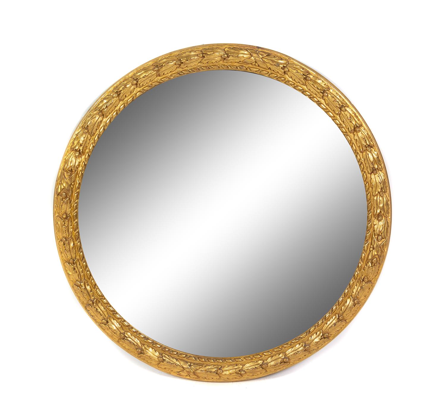 A Continental Giltwood Mirror