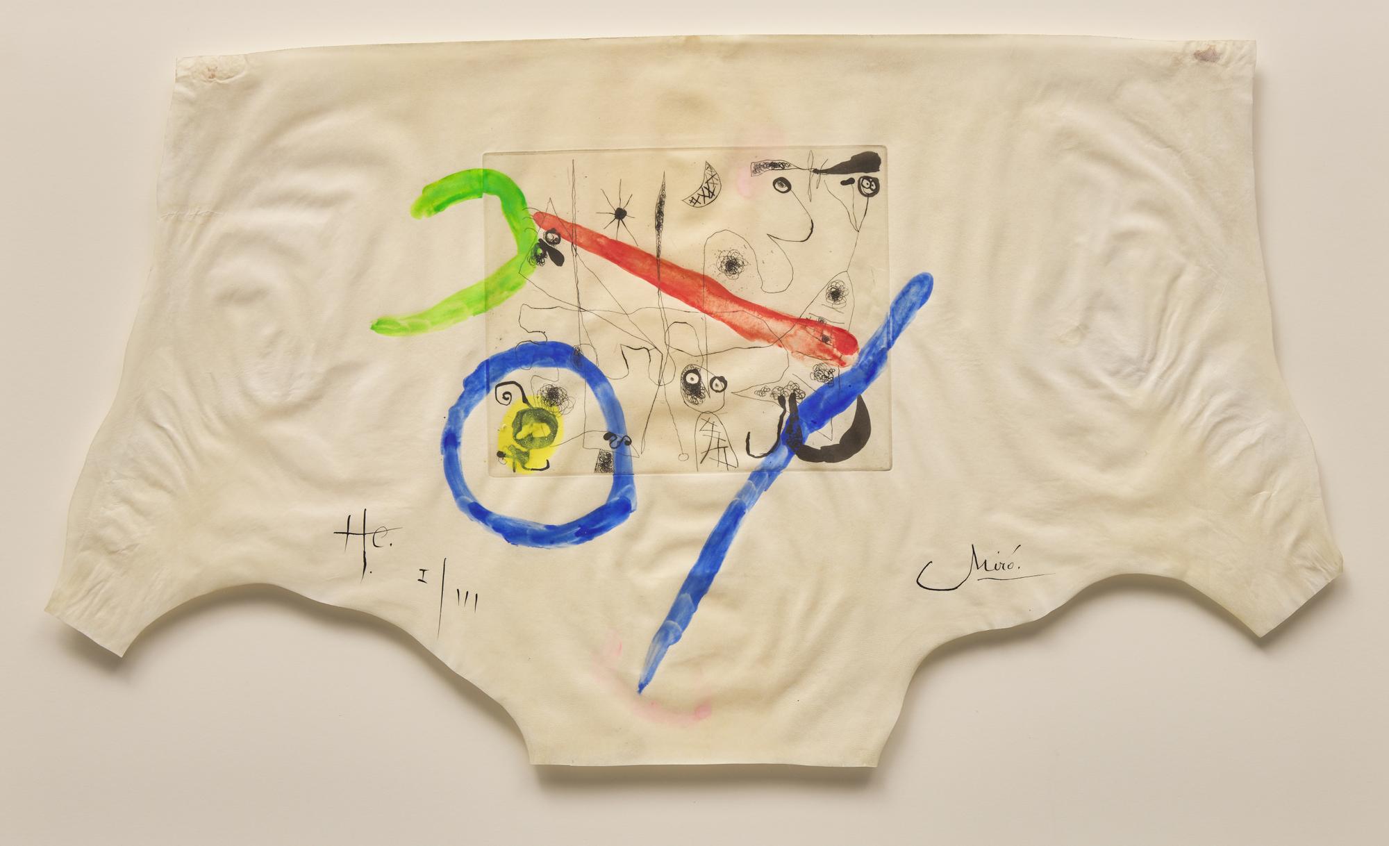 Joan Miró (Spanish, 1893-1983) — Plate IV from Série III, 1952-53