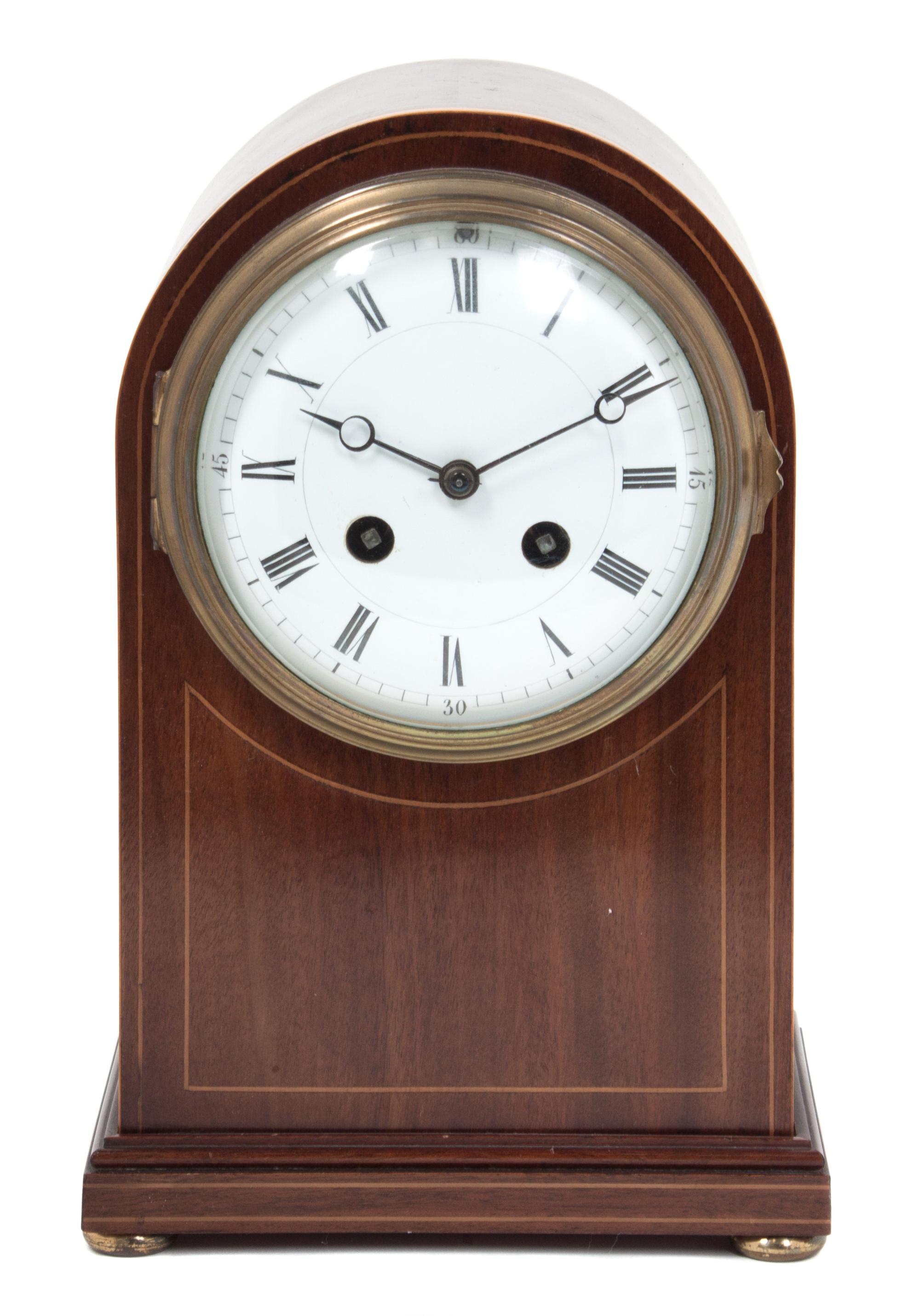 A French Mantle Clock Height 10 inches.