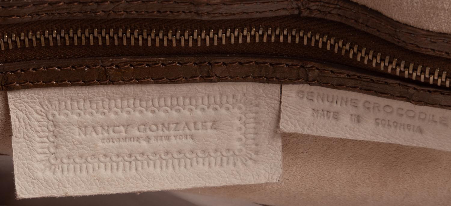 Five Designer Hand Bags: One Lambertson Truex, One Nancy Gonzalez, Two Lulu Guinness, One Valentino