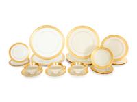 An Assembled Wedgwood Ascot and Lenox Westchester Porcelain Dinner Service