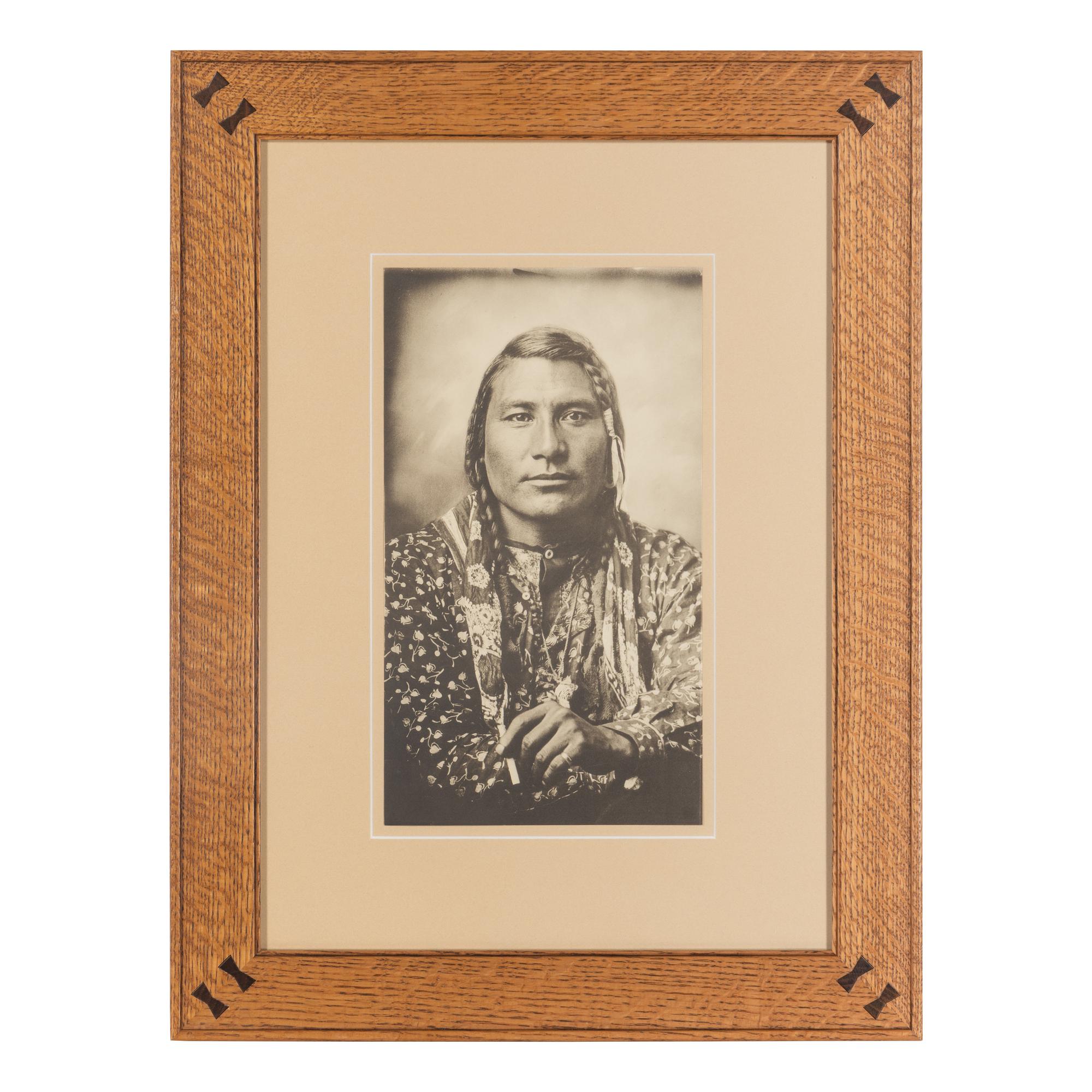 [Native-Americana] Huffman, Laton Alton. Stump Horn Bull, Absarokee Scout