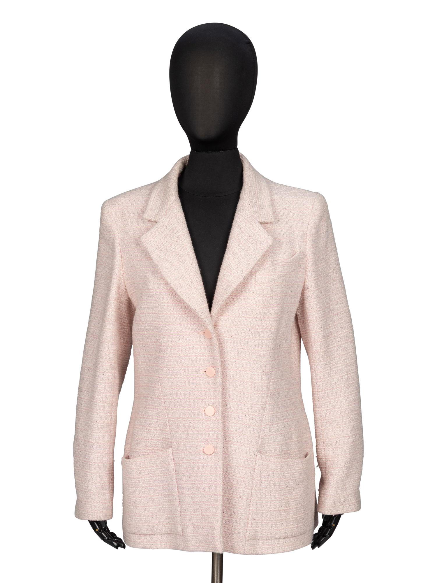 Chanel, Pale Pink Tweed Jacket