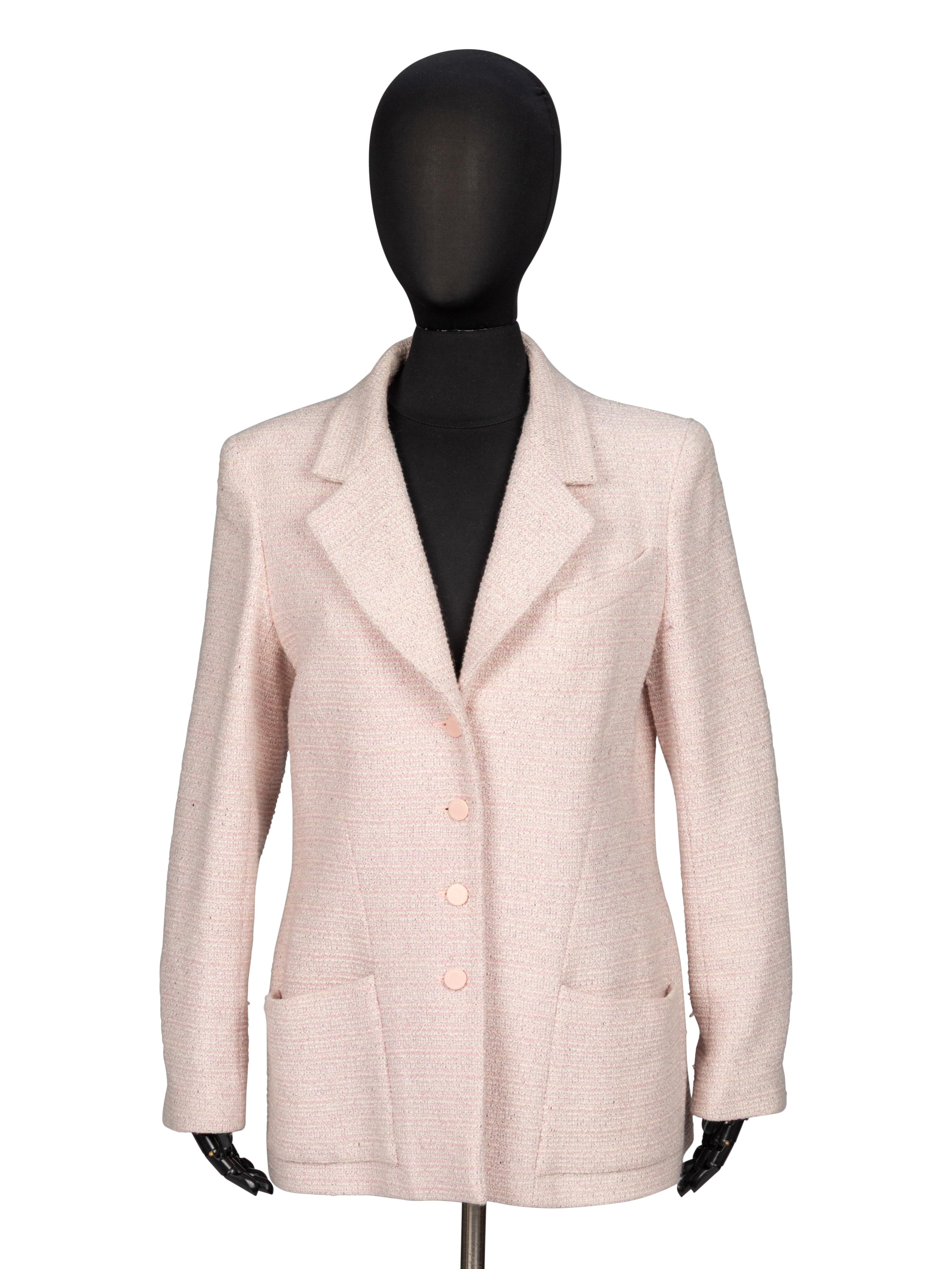 Chanel, Pale Pink Tweed Jacket
