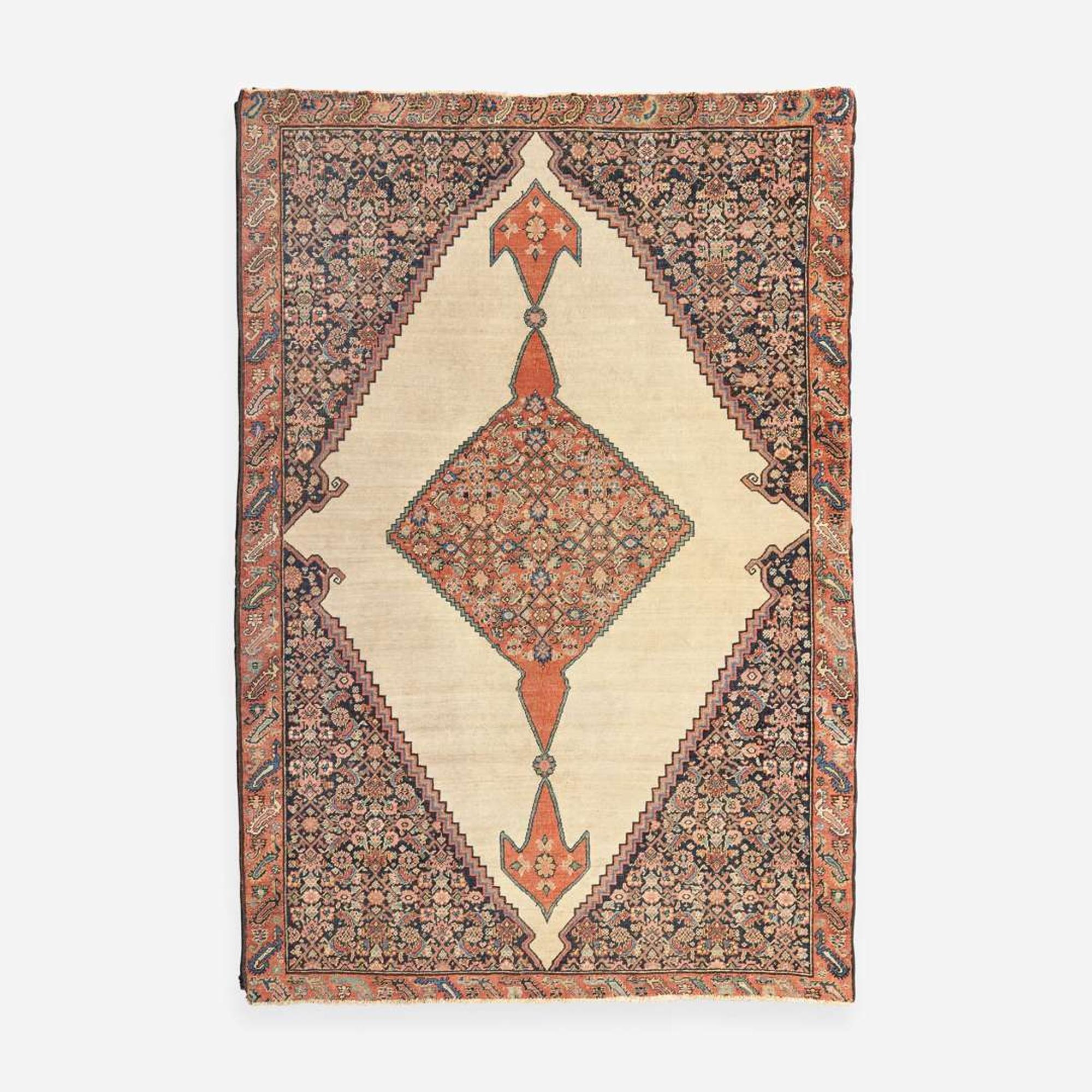 A Persian Senneh rug late 19th century