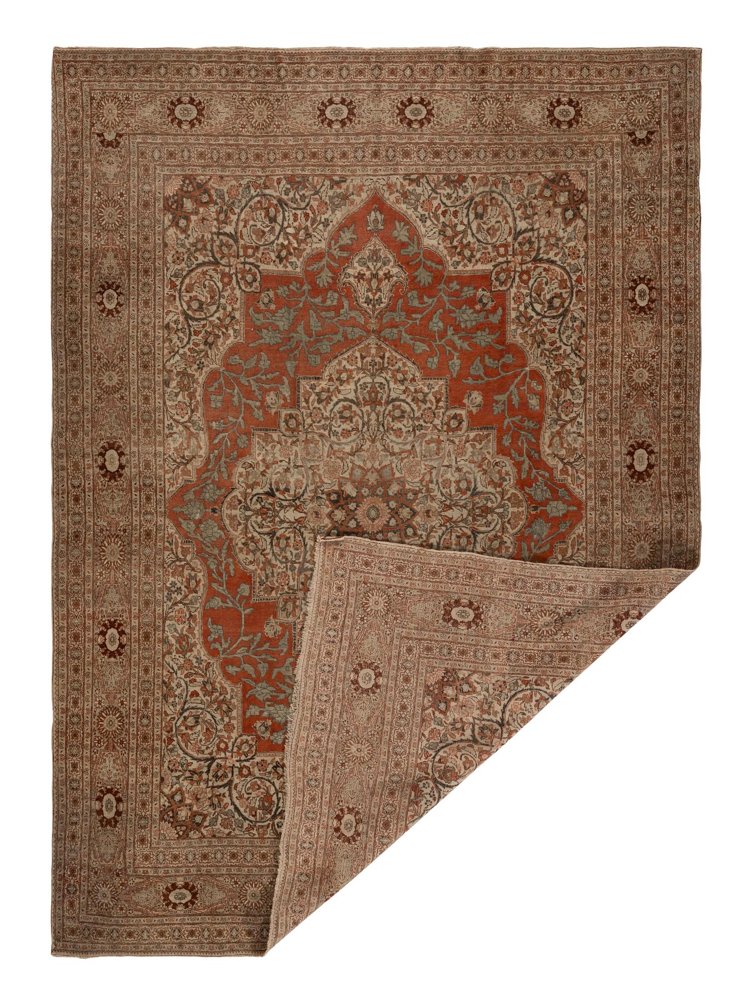 A Tabriz Rug