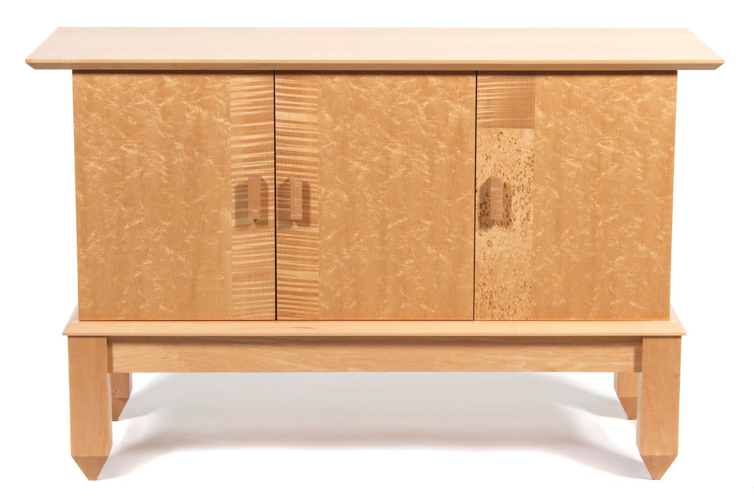 Richard Judd (American, b. 1953), WISCONSIN, USA, 1990s, a three-door console cabinet