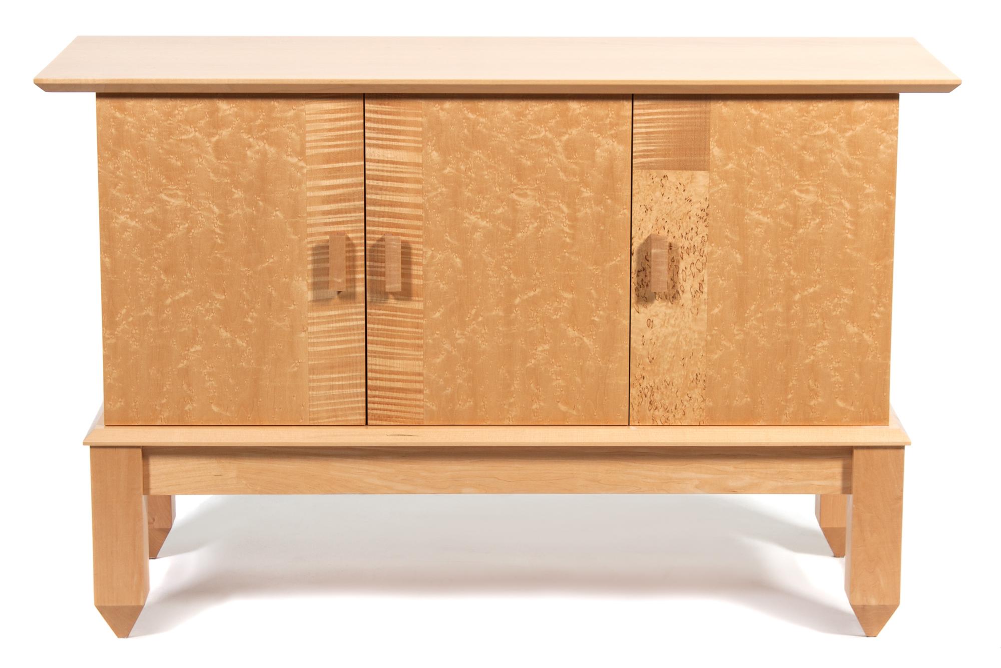 Richard Judd (American, b. 1953), WISCONSIN, USA, 1990s, a three-door console cabinet