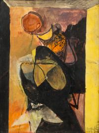 Graham Sutherland, (British, 1903-1980), Landscape through a Doorway, 1937