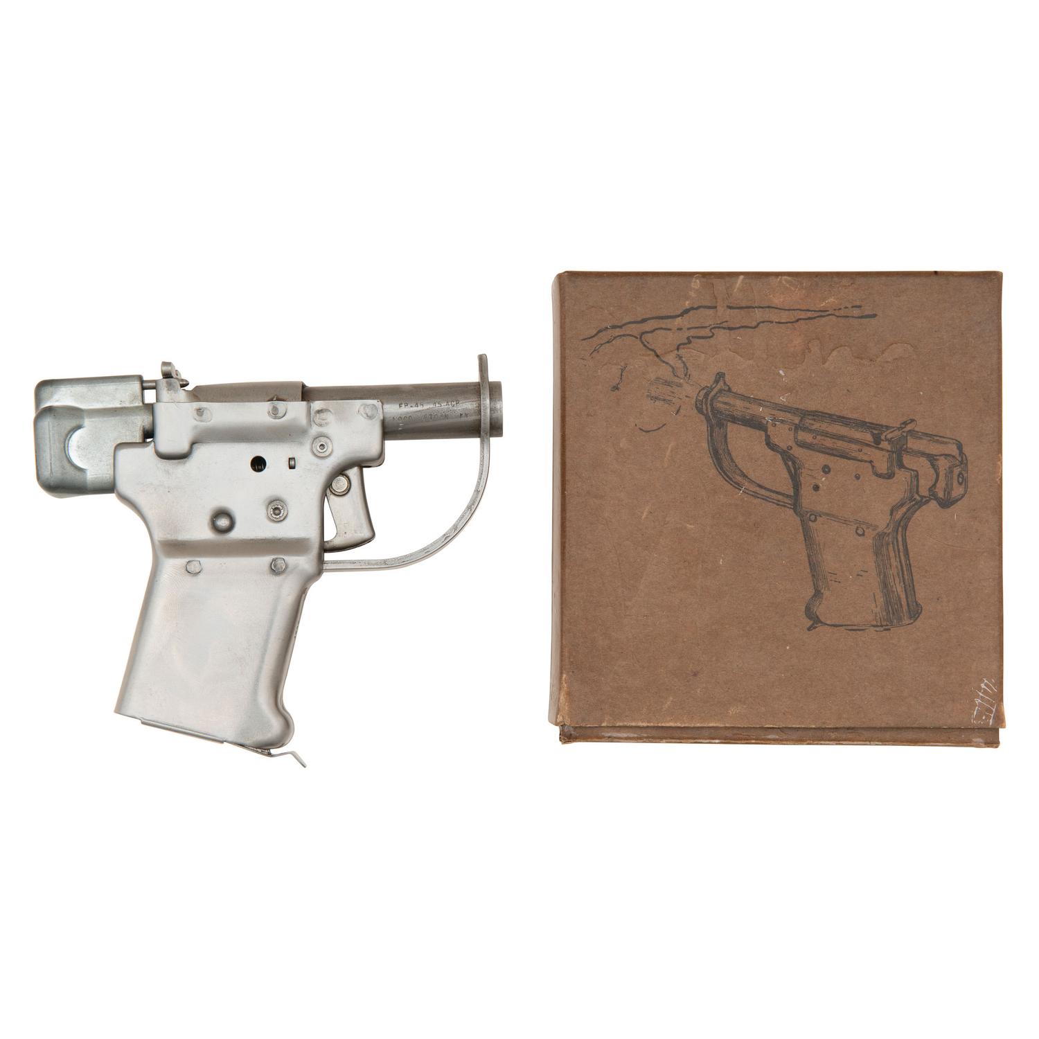 *Vintage Ordnance Company FP-45 Nonfiring Reproduction Liberator Pistol with Box and Papers and Accessories