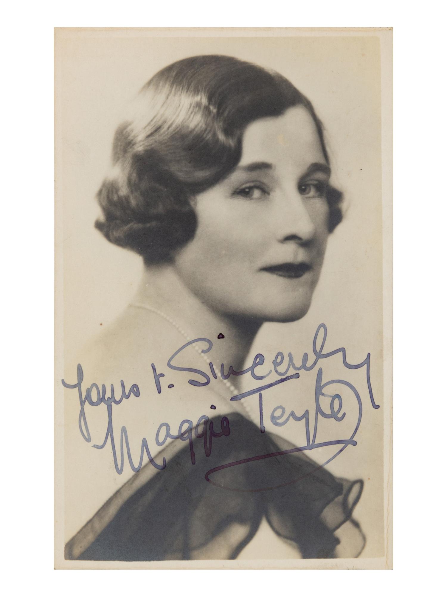 A Group of 6 Signed Photographs of Opera Singers from the 1910s