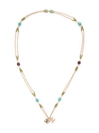 Chanel Chain Necklace with Glass Beads, 2005
