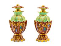 A Pair of Paris Porcelain Vases
