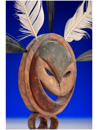Central Yup'ik Polychrome Finger Mask