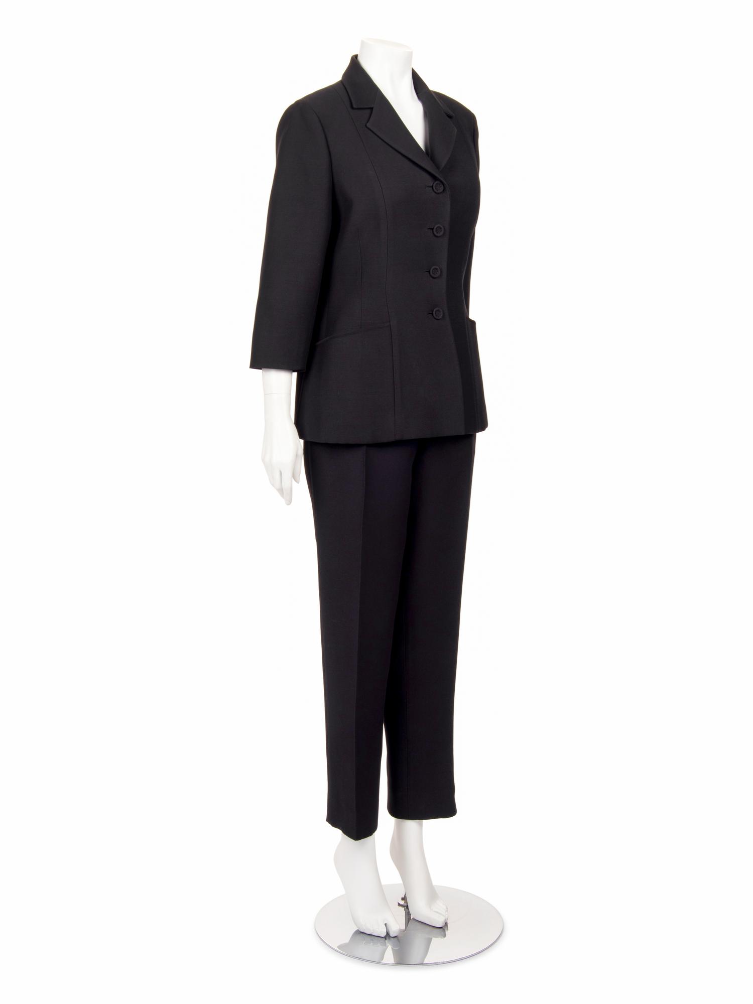 Christian Dior Wool Two-Piece Pant Suit, 2017