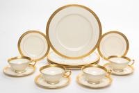 A Lenox Partial Dinner Service Diameter of dinner plate 10 1/2 inches. — 20TH CENTURY