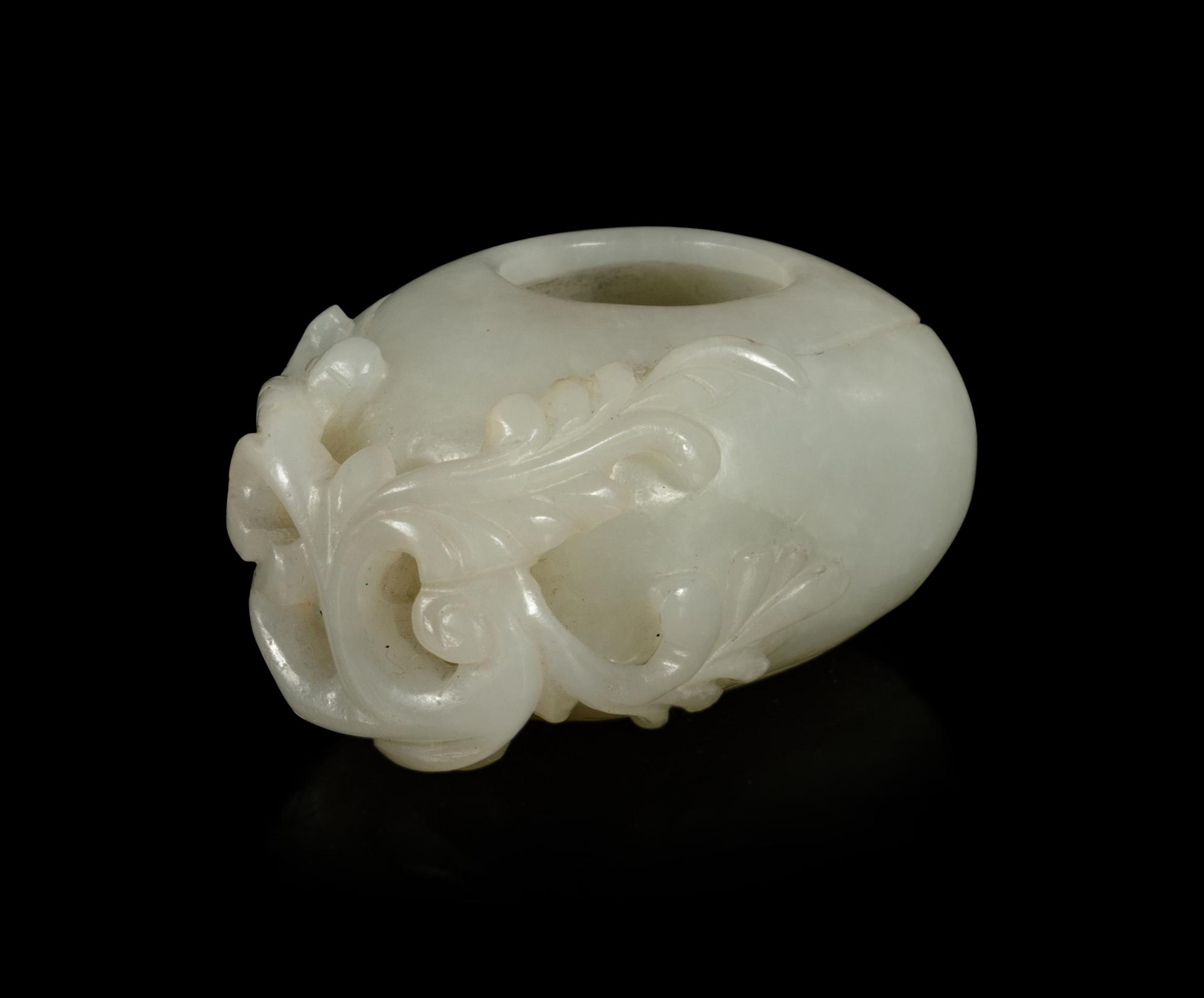 Four Chinese Jade and Hardstone Scholar's Objects