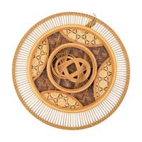 A Woven Basket and Cover