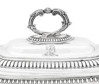 A Pair of George III Silver Sauce Tureens