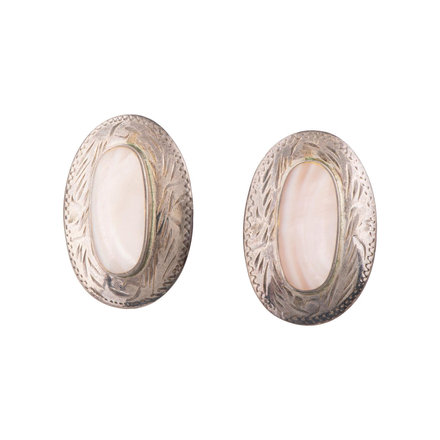 Mexican and Southwestern-style Silver Jewelry, with Inlay
