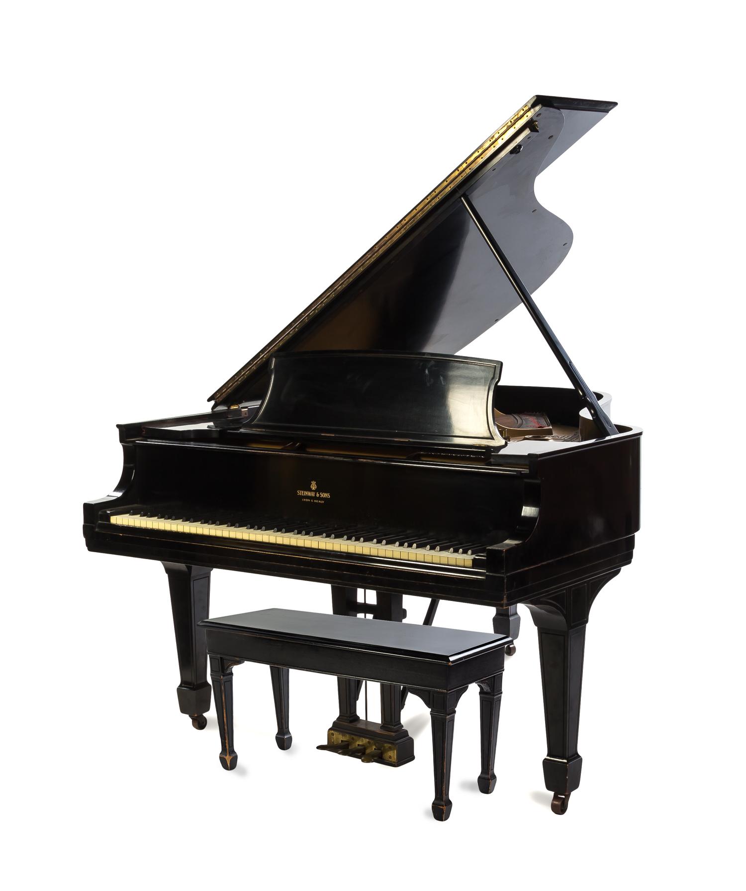 A Steinway & Sons Baby Grand Piano, 1930, Length 68 inches. — 1930,