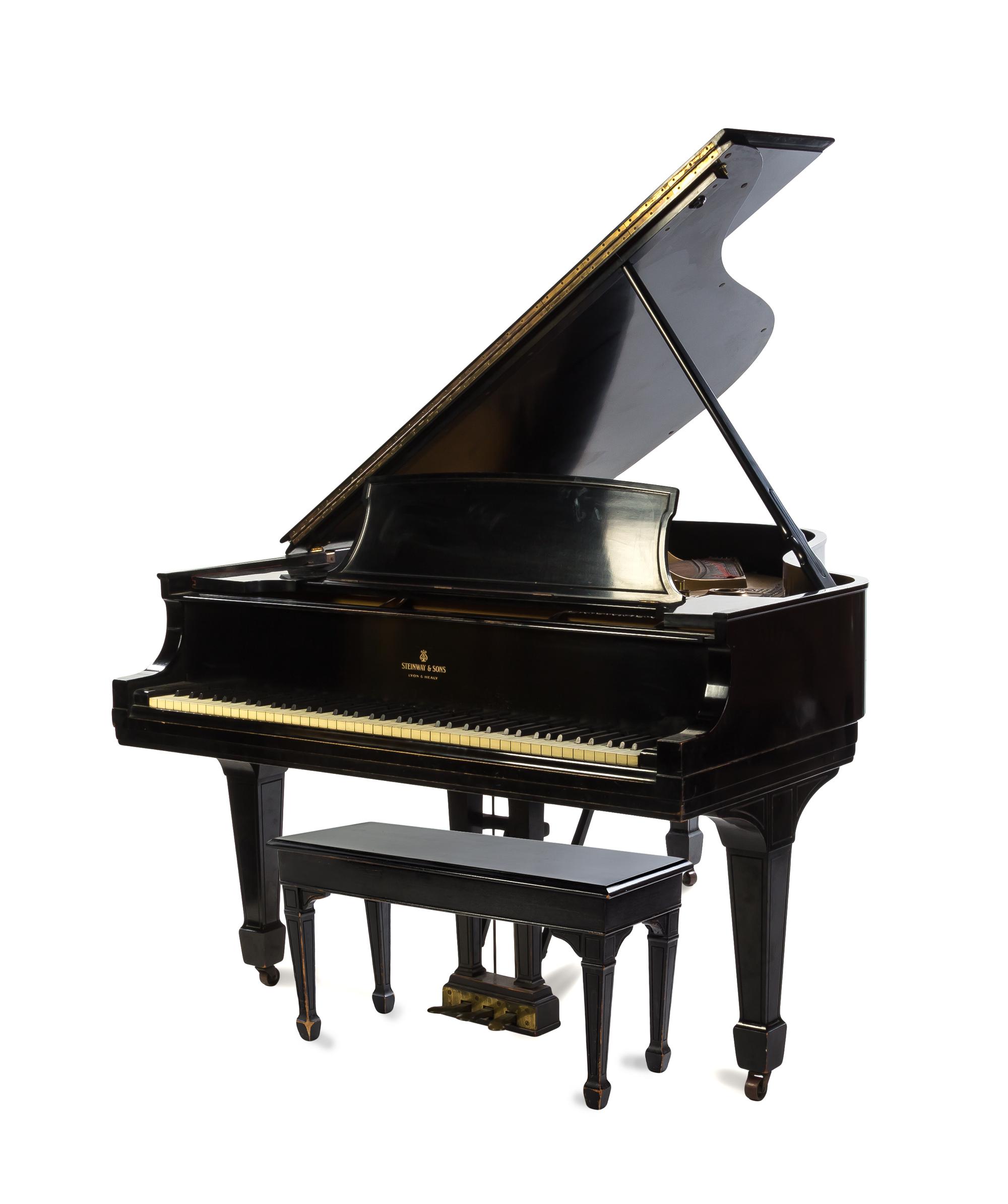 A Steinway & Sons Baby Grand Piano, 1930, Length 68 inches. — 1930,