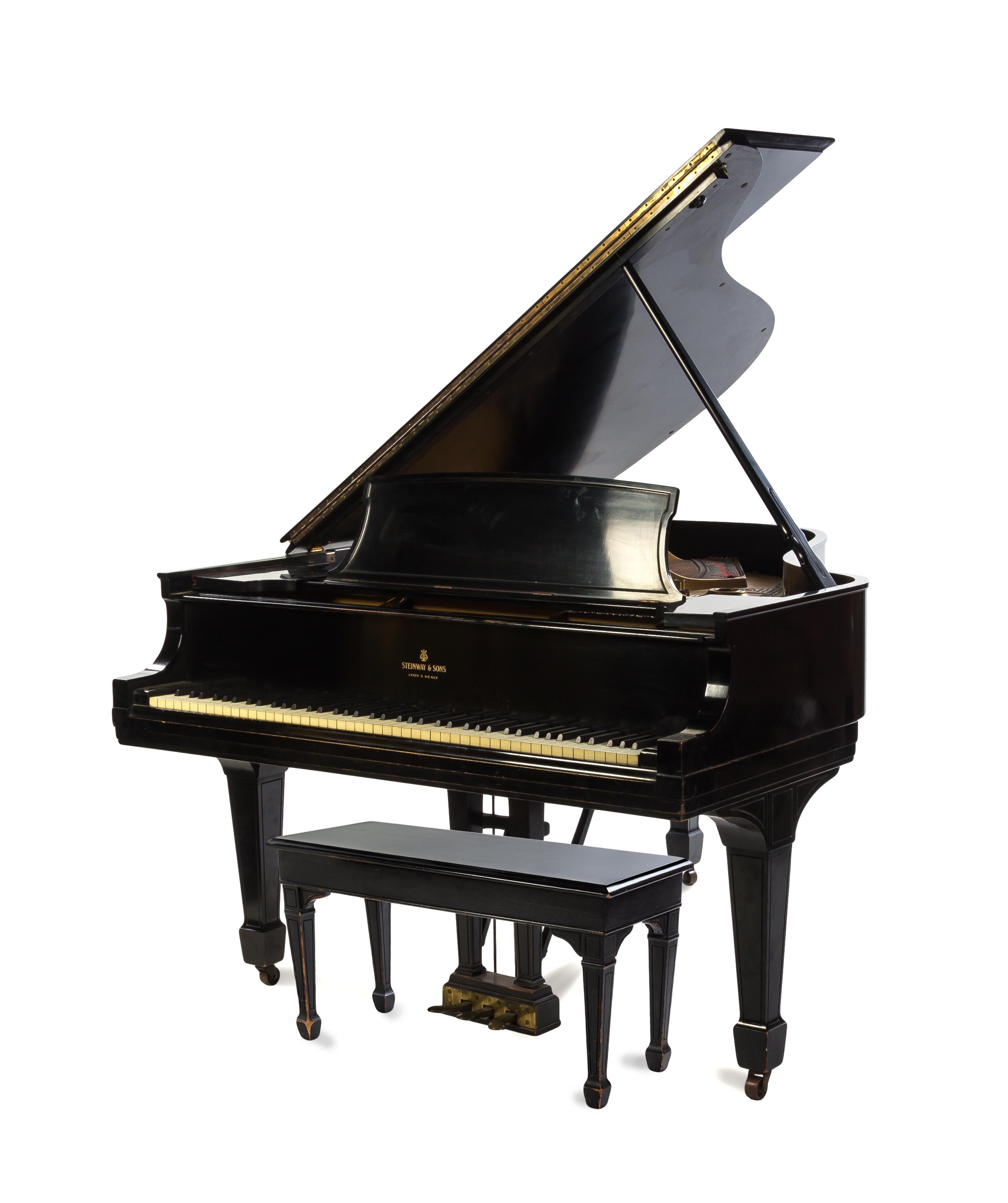 A Steinway & Sons Baby Grand Piano, 1930, Length 68 inches. — 1930,